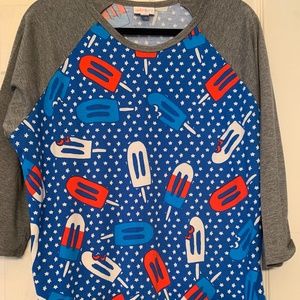 Fourth of July Baseball Shirt